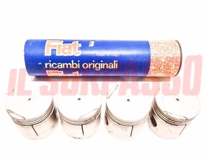 Pistons Engine 72 Mm Standard Fiat 1100 D - R - 1200 Spider Originals 4126555 - Picture 1 of 4