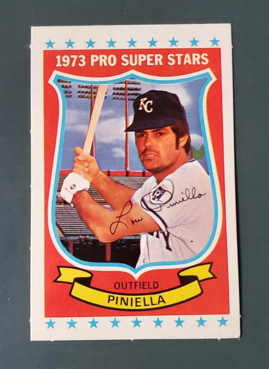 1973 Kellogg's Pro Super Stars  # 24 Lou Piniella Kansas City Royals