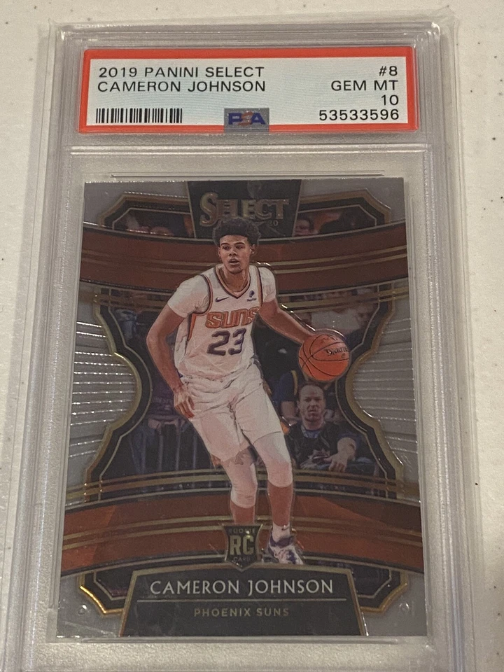 2019-20 Panini Select Concourse Cameron Johnson #8 PSA 10 GEM MT Rookie RC - Image 1 of 1