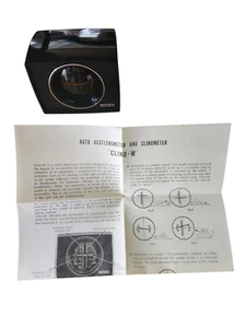 Vintage Clinometer Accelerometer Auto Clino-W - Made in Japan - NOS in box - Picture 1 of 6