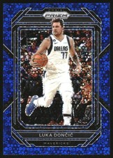 2022-23 Panini Prizm Prizms Fast Break Blue #196 Luka Doncic /150