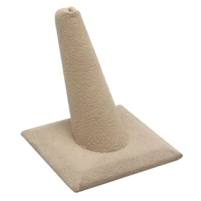 Beige Jewelry Ring Display Stand Holder Organizer - Image 1 of 4