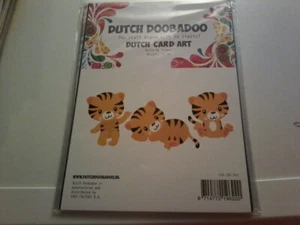 PLANTILLA HOLANDESA DOOBADOO PARA SCRAPBOOKING NUEVA (B46) TIGRE - Imagen 1 de 1