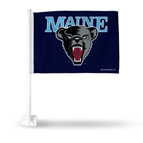 Maine Black Bears 11x14 Window Mount 2-Sided Car Flag Cover