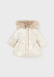 GIUBBOTTO CAPPOTTO REVERSE NEONATA MAYORAL 2454 02454 32 ORIGINALE AI 2025 - Picture 1 of 4