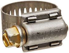 Breeze Power-seal Stainless Steel Hose Clamp Worm-drive SAE Size 8 1/2" to 29