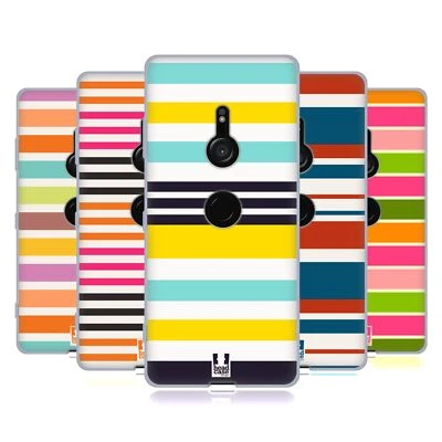 HEAD CASE DESIGNS STRIPES COLLECTION 2 SOFT GEL CASE FOR SONY PHONES 1 - Image 1 of 4