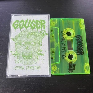 Gouger - Cranial Demolition MC Tape NEW FFO: Mortician - Picture 1 of 1