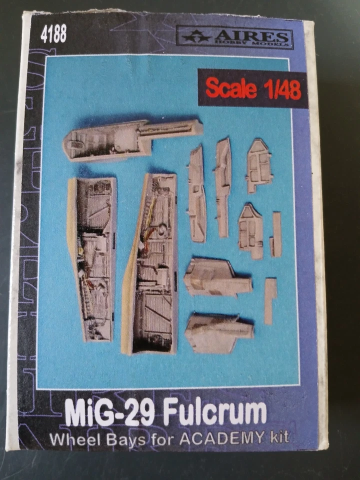 ARS4188 1:48 Aires MiG-29 Fulcrum Wheel Bay (ACA kit) #4188 - Image 1 of 1