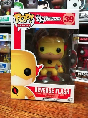 The Flash Reverse Flash 39 Funko Pop Vinyl EXPERT PACKAGING - Image 1 of 4