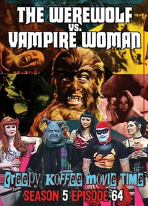 The Werewolf Versus the Vampire Woman Creepy Koffee Movie Time Horror Host Show - Picture 1 of 9