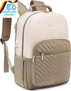 LOVEVOOK Laptop Rucksack Damen 17 Zoll Groß Schulrucksack Mädchen Teenager Schul - Bild 1 von 12