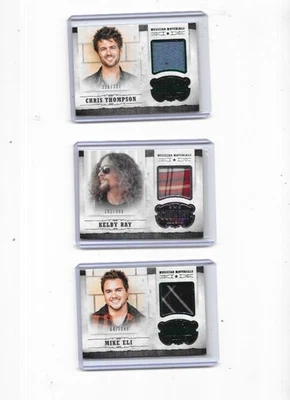 6 张帕尼尼国家音乐卡 2014 年亲笔签名和材料系列编号 — 第 1/4 张图片