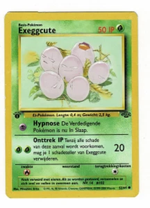 Pokémon TCG Exeggcute 1st Edition 52/64 Jungle LP DUTCH - Bild 1 von 2
