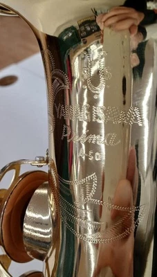 Sassofono contralto YANAGISAWA Prima A-50 oro usato con custodia rigida - Immagine 1 di 4