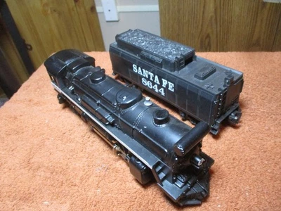 LIONEL # 6-8644 Steam Locomotive SANTA FE 2-4-4 W/ Whistle Tender~O Gauge - Image 1 of 4