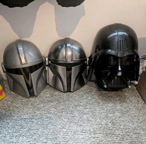 Starwars Masks Darth Vader And Mandalorian X 3 Masks - Picture 1 of 7