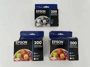 2 cartuchos de tinta originales Epson 200 cian/magenta/amarillo + 1 negro - Imagen 1 de 5