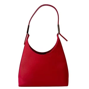Gucci mini borsa rossa in raso di seta - Foto 1 di 19