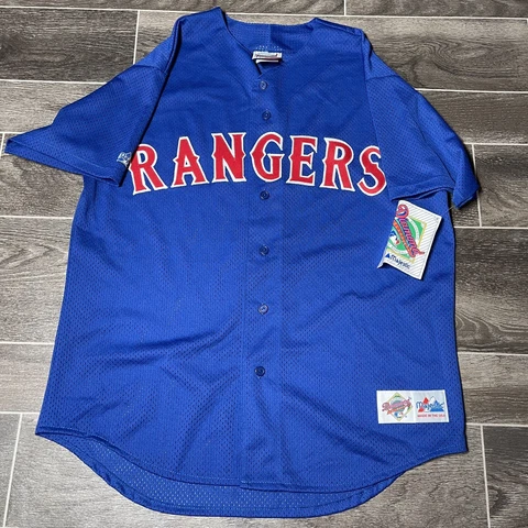 Texas Rangers Majestic Authentic Diamond Collection Jersey Men’s L Stitched NWT Cover