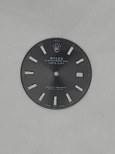 Rolex Datejust original 41 mm color gris con esfera índice palo 126334 126300 - Imagen 1 de 3