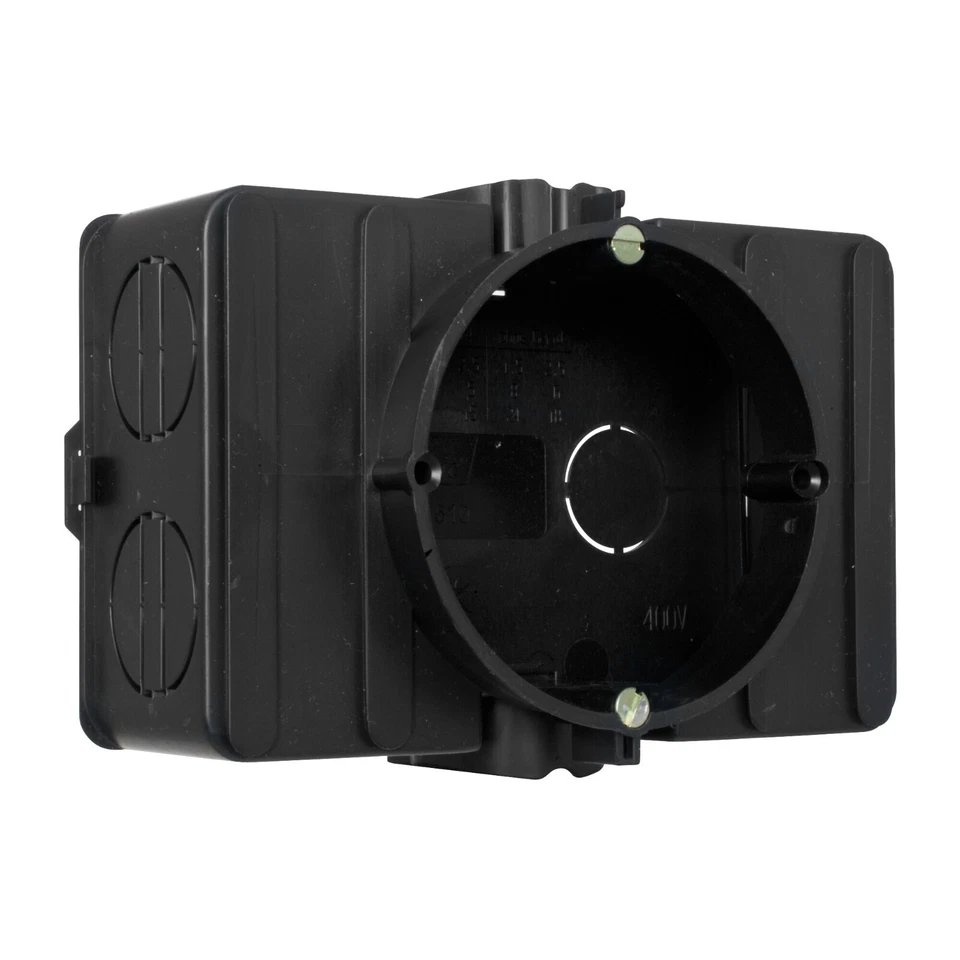 Geräteabzweigdose mit Kombistutzen, B 110, H 71, T 45mm mit seitlichen Klemmräum - Bild 1 von 1