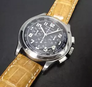 ZENITH CLASS EL PRIMERO CHRONO DA UOMO ORIGINALE BUONE CONDIZIONI MOLTO RARO DAL GIAPPONESE - Foto 1 di 10