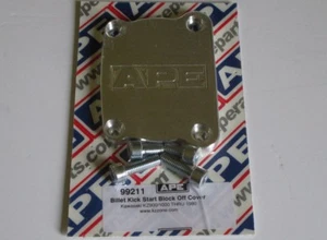 Kawasaki Z1000 Z1R APE Arranque Bloqueo cubierta Aluminio del billete - Picture 1 of 1