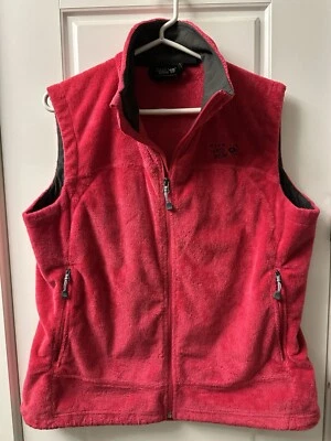 Chaleco Mountain Hardwear Mujer Grande Rosa Cremallera Completa Vellón Foto 1 de 4