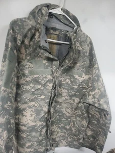 Large Regular FREE EWOL Digi-Cam Parka Flame Resistant Gore-Tex Jacket w Hood - Picture 1 of 8