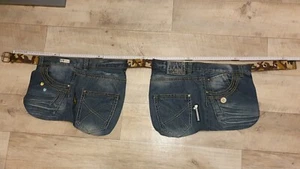 Gartenschürze Gartentasche Upcycling Jeans Camouflage Tarnmuster Unikat Handmade - Bild 1 von 7