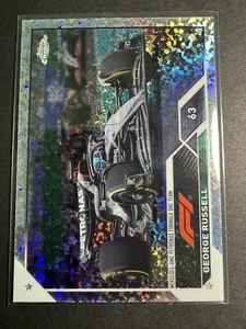 2023 Topps Chrome Formula 1 F1 George Russell /299 Mini Diamonds #16 - Picture 1 of 3
