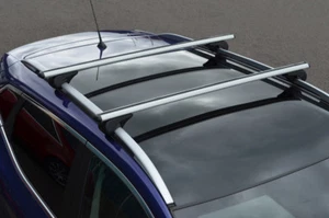 Cross Bars For Roof Rails To Fit Peugeot 407 (2004-10) 100KG Lockable - Picture 1 of 6