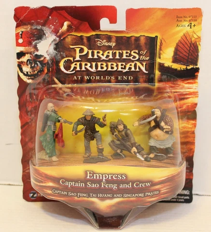 PIRATES OF THE CARIBBEAN At World's End Empress Captain Sao Feng & Crew Cover