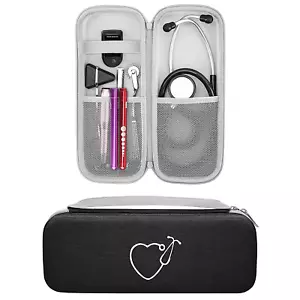 Travel Case for 3M Littmann Classic Iii/Lightweight II S.E./ Cardiology IV Steth - Picture 1 of 12