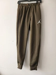 Nike Air Jordan Jogger Pants, Sweat pants Big Boy’s Size Large Olive - Picture 1 of 5