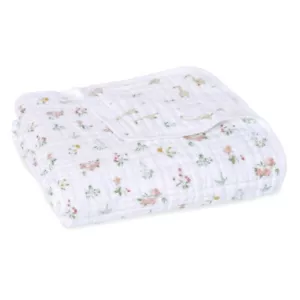 New Aden & Anais Essentials Cotton Muslin Country Floral Blanket - Picture 1 of 5