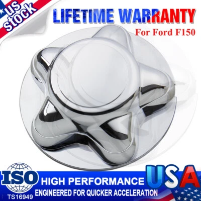 Cubierta de tapacubos central de rueda plateada para Ford F150 EXPEDITION 1997 1998 1999-2003 Foto 1 de 4