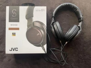 JVC HA-SW01 Stereo Headphones Wired Hi-Res Audio Over Ear Black Japan Model - Picture 1 of 8
