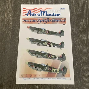 Model Aircraft Decal: Spitfires #48-580 - Picture 1 of 4
