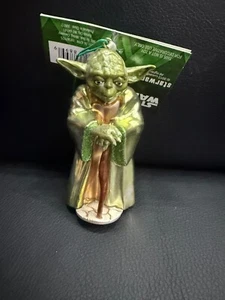 Ornamento in vetro soffiato LFL Star Wars Yoda 2013 - Foto 1 di 3