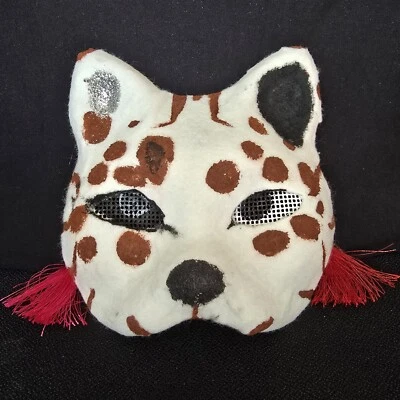 Therian mask handmade. In One Copy! Quadrobics. Face Mask For Kids. Cat Mask - Image 1 of 4