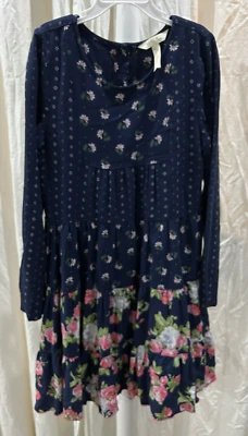 Matilda Jane Dream Chasers Twirl in Floral Dress Girls Size 12 EUC Mommy & Me - Image 1 of 4