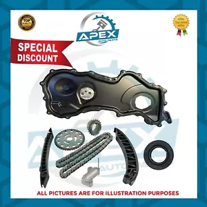 FITS RENAULT VAUXHALL 1.6 DIESEL R9M TIMING CHAIN KIT+TIMING COVER + FRONT SEAL - Picture 1 of 1