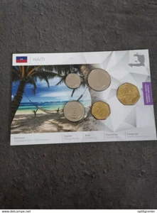 COIN SET / BLISTER MONNAIE HAITI - Picture 1 of 2