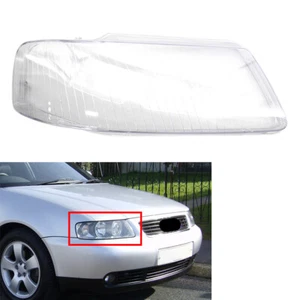 Front Right Clear Headlight Lamp Lens Shell Plastic Cover For Audi A3 2001-2003 - Picture 1 of 7