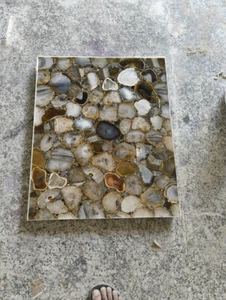 Console Agate,Yellow Agate Table,Coffee,Side Table, Centre Table Decor - Picture 1 of 10