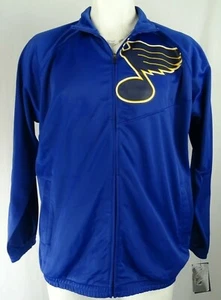 St. Louis Blues NHL Men's Track Jacket Size 4XL Full Zip - Picture 1 of 4