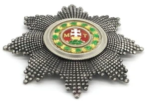 STAR OF ORDER SAINT STEPHEN UNGARN HOHE QUALITÄT MODERNE NACHBILDUNG - Bild 1 von 24