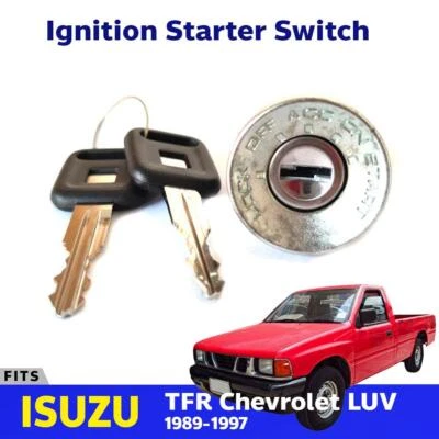 For Isuzu TFR Chevrolet LUV Pickup UTE 1989-97 Ignition Switch Cylinder Starter - Image 1 of 4
